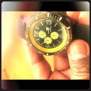 Yellow men’s watch
